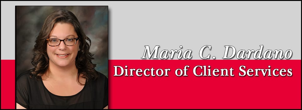 Maria Dardano Director of Client Services