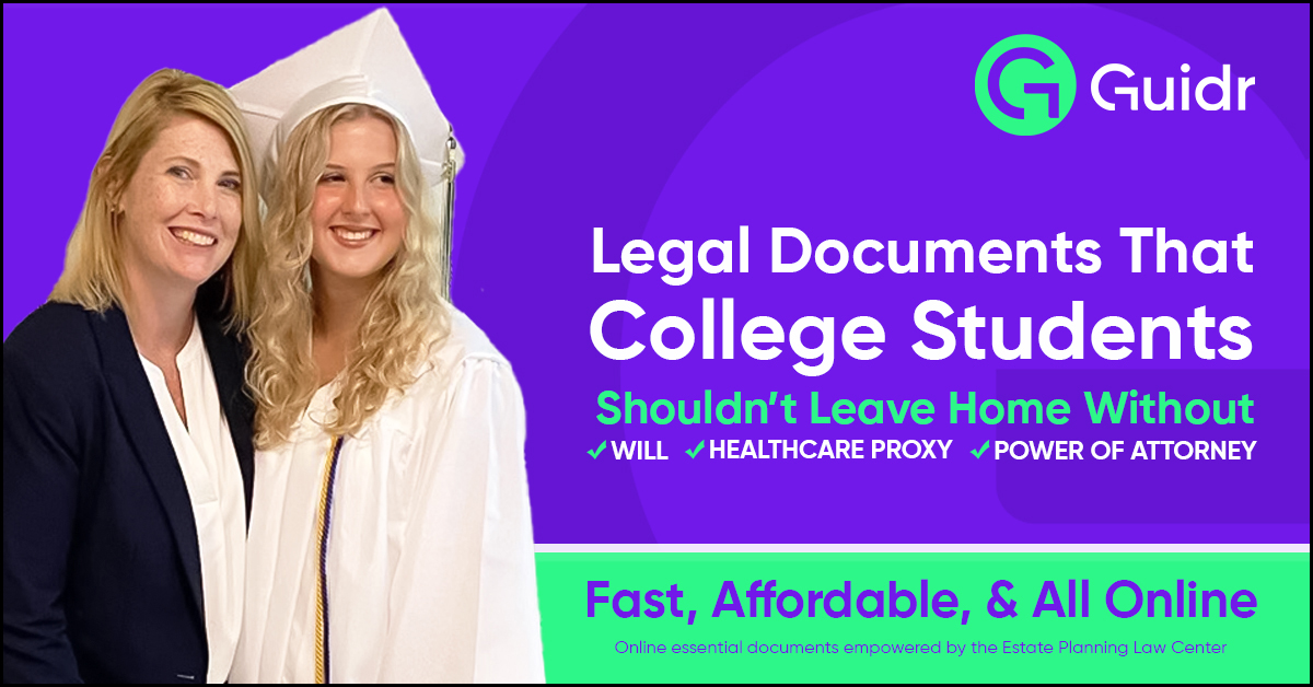 Legal Documents That College Students Shouldn't Leave Home Without
