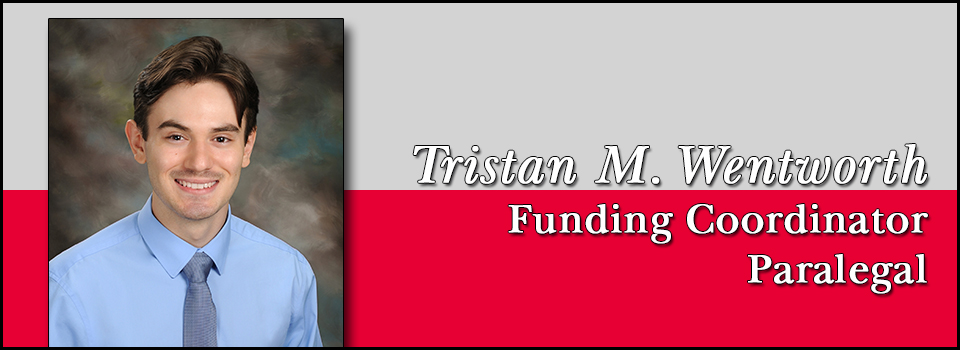 Tristan Wentworth | Funding Coordinator, Paralegal